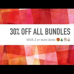 Lower prices with bundles!!